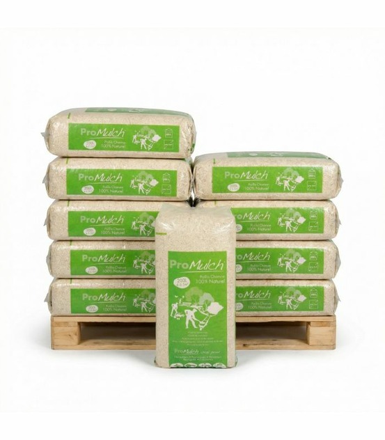 Paillis de chanvre dégradable sans pesticide, 10 balles de 200 litres - f-pai003-10x200