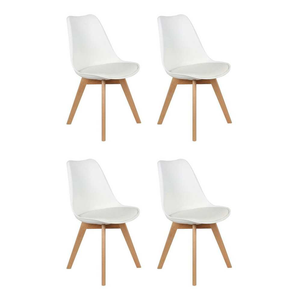 Lot de 4 chaises scandinave 
