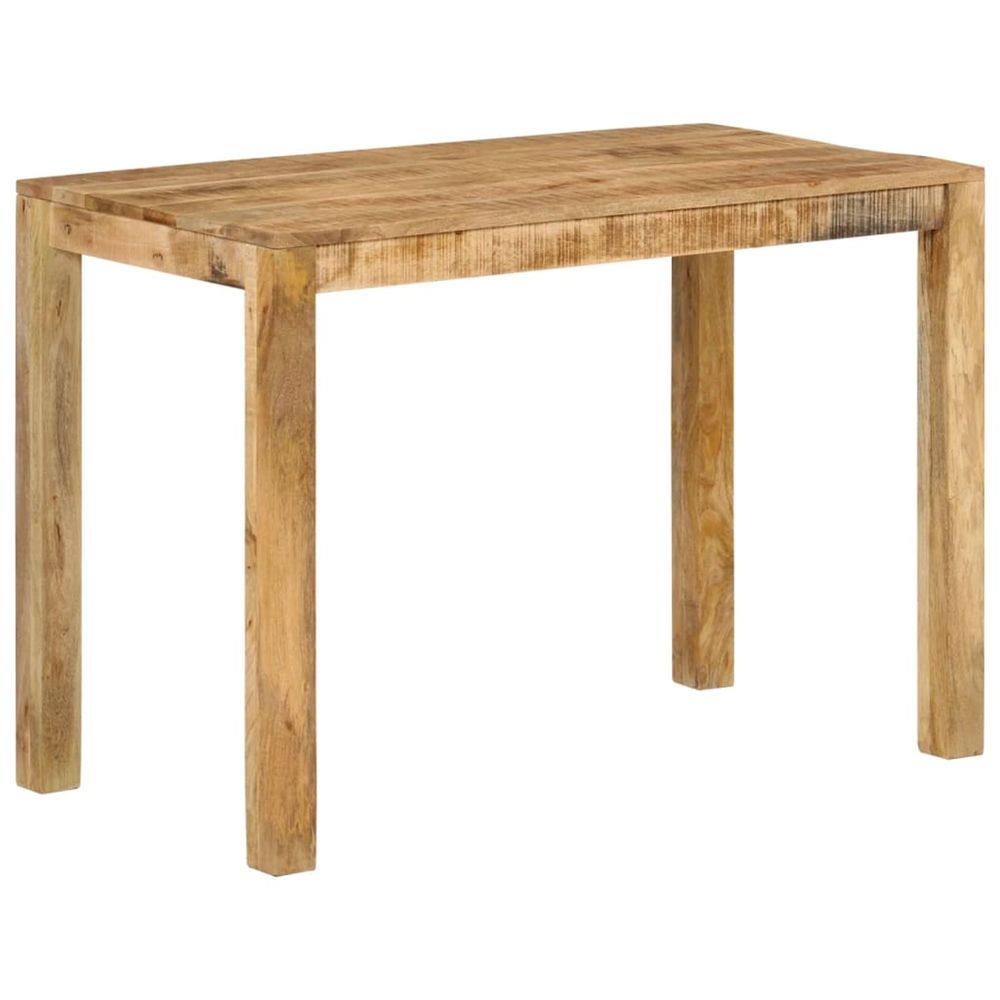 Table à dîner 110x55x76 cm bois de manguier massif