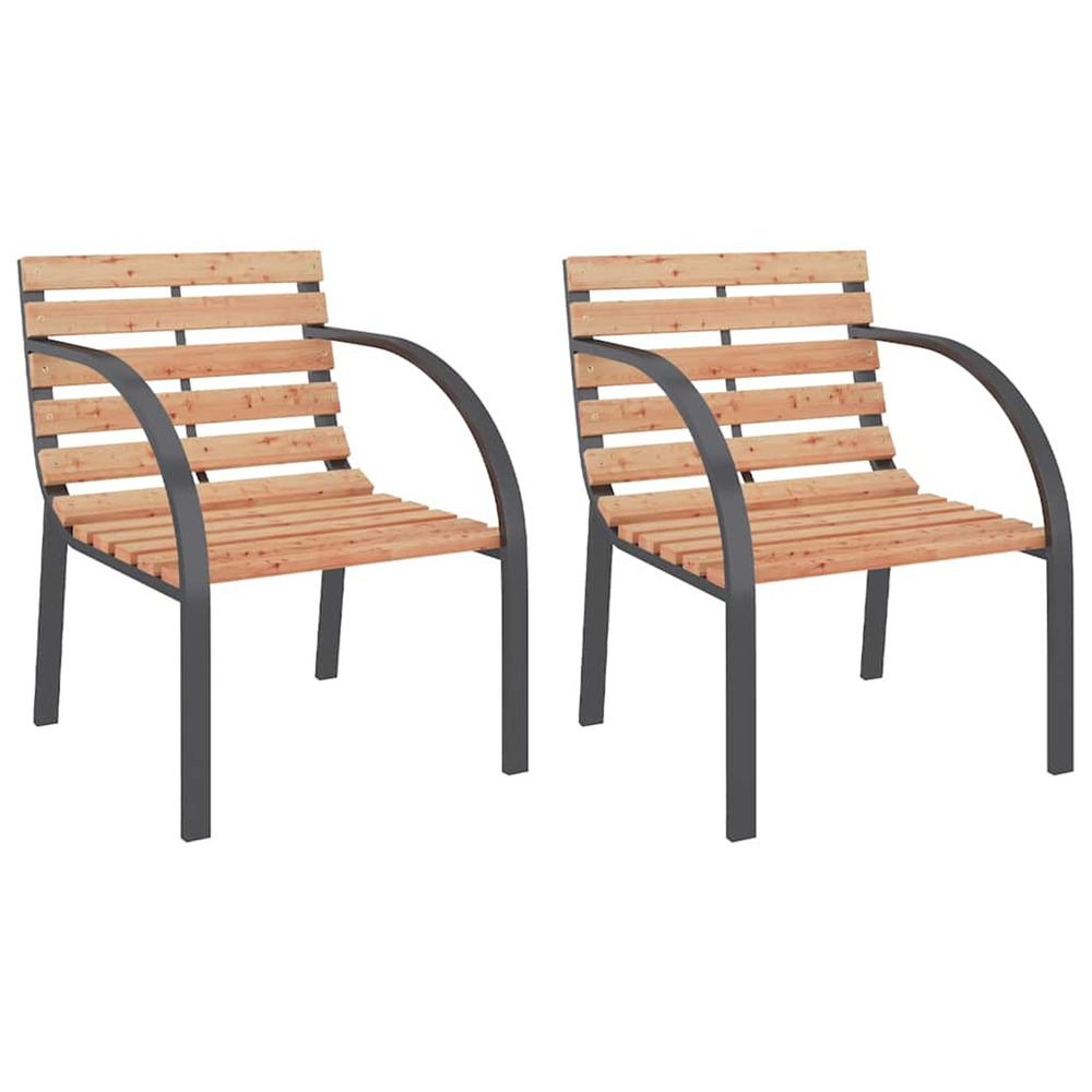 VIDAXL CHAISES DE JARDIN 21-(918752)