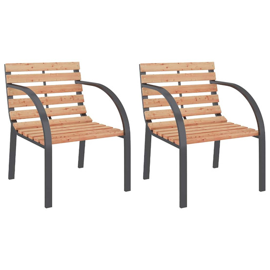 VIDAXL CHAISES DE JARDIN 21-(918752)