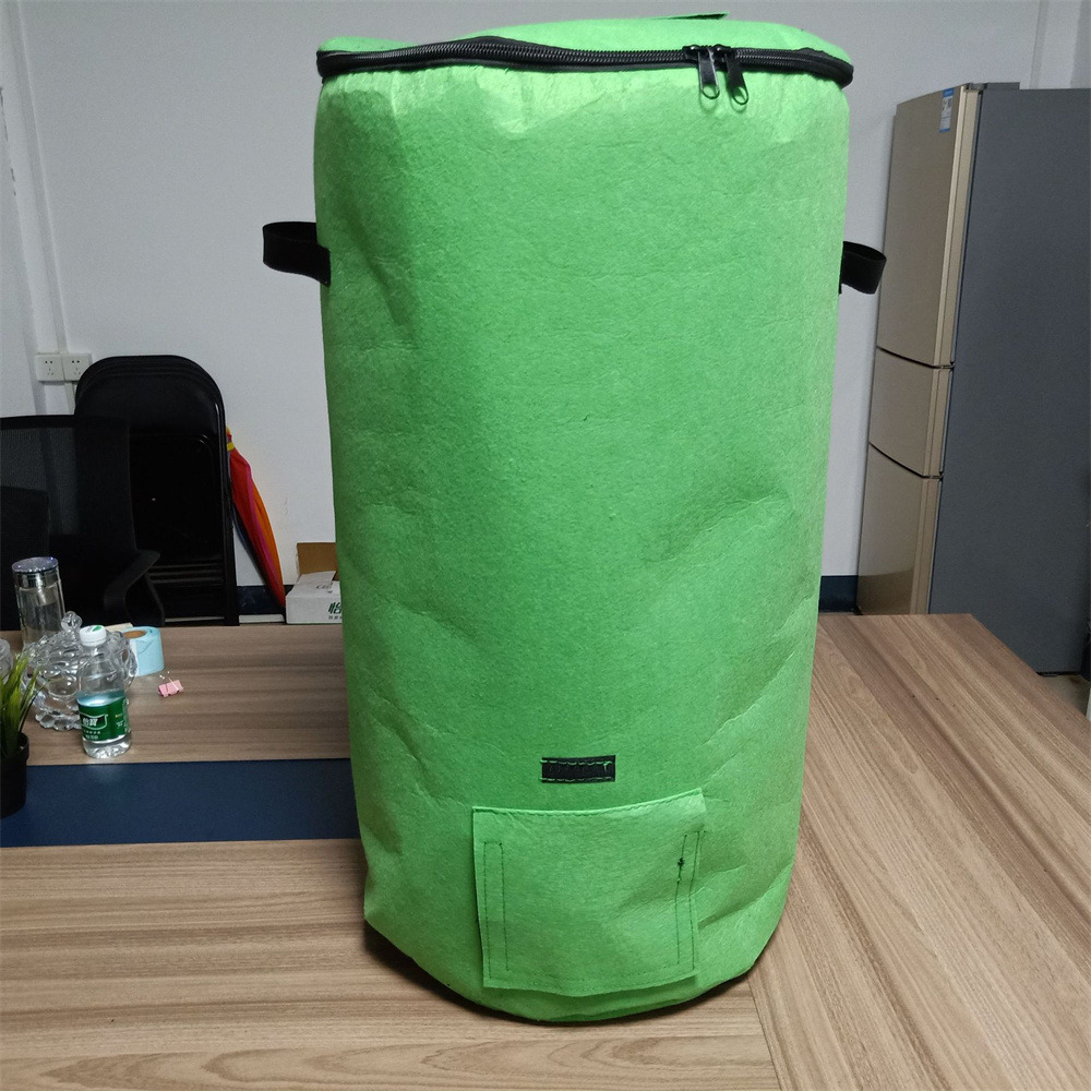 Sacs de compost en non - 125 litres（vert）