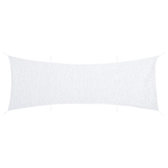 Filet de camouflage avec sac de rangement 753x199 cm blanc