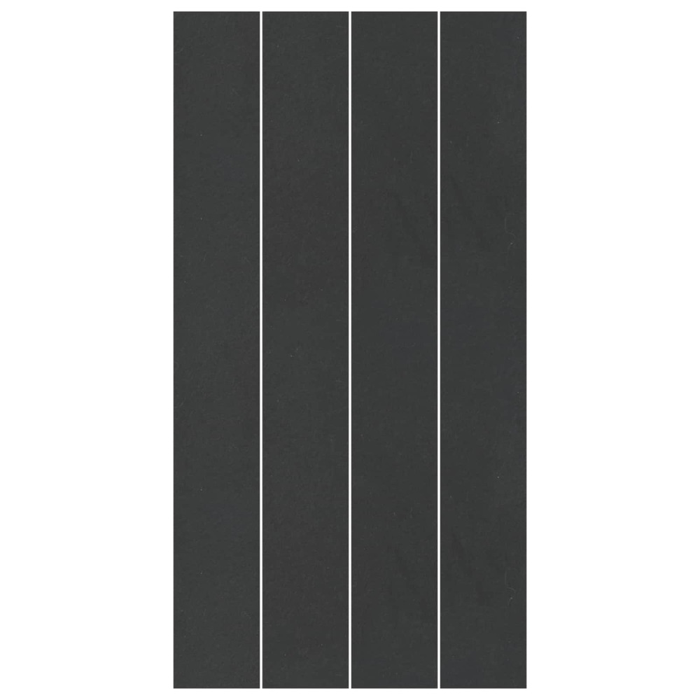 Tapis de piscine noir 820 x 420 x 0,1 cm tissu non tissé