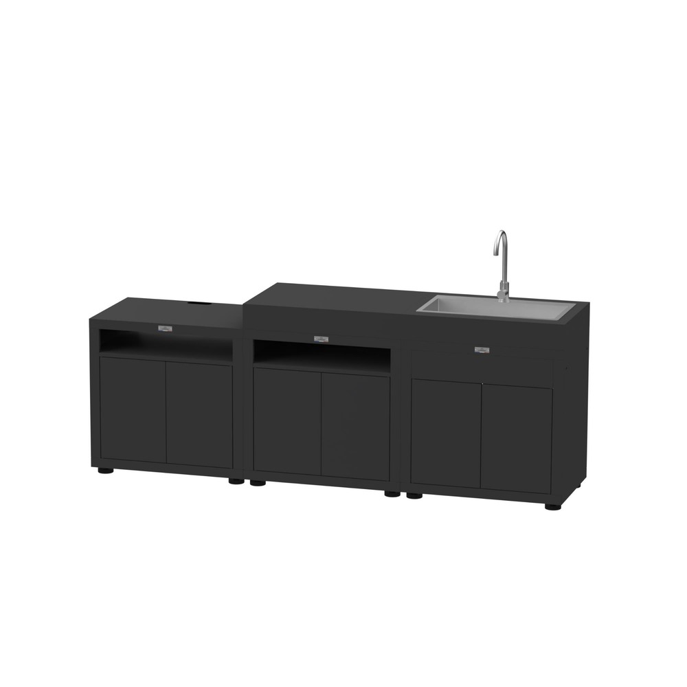 Cuisine 3 elements - noir