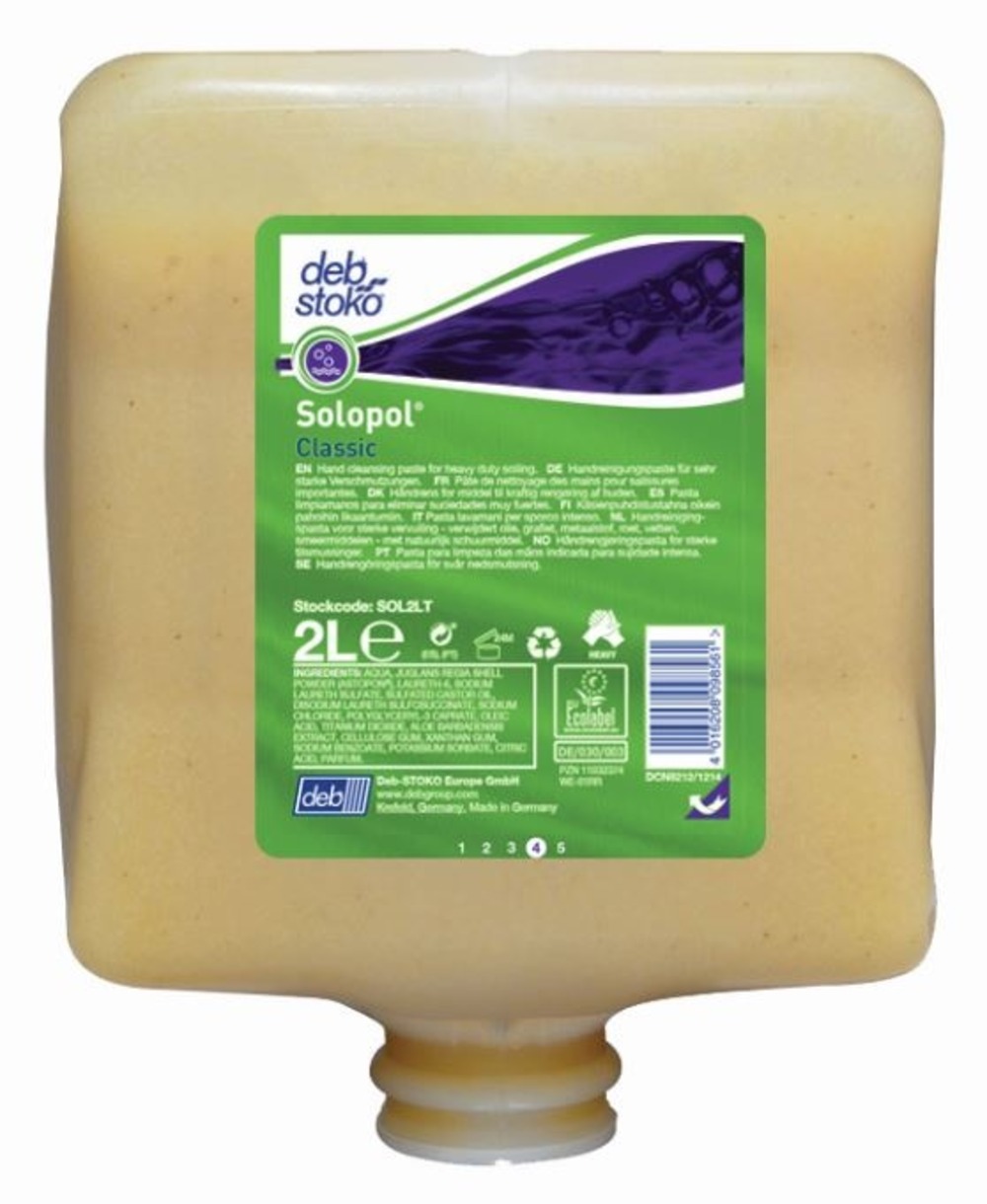 Solopol classic ecolabel cartouche de 2l - sc johnson professional