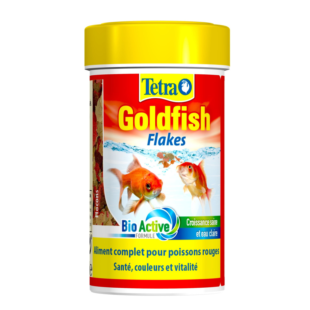 Goldfish flocons 20 g - 100 ml aliment complet pour les poissons rouge