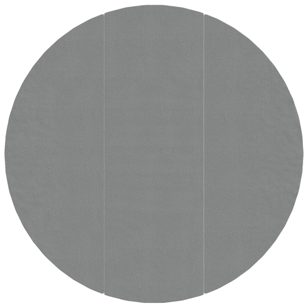 Bâche de piscine gris clair ø396 cm géotextile polyester