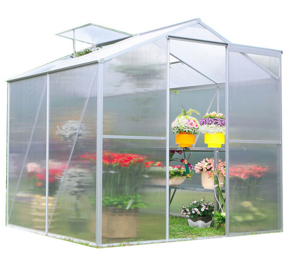 Serre de jardin 2.39m² alu - sr1912j