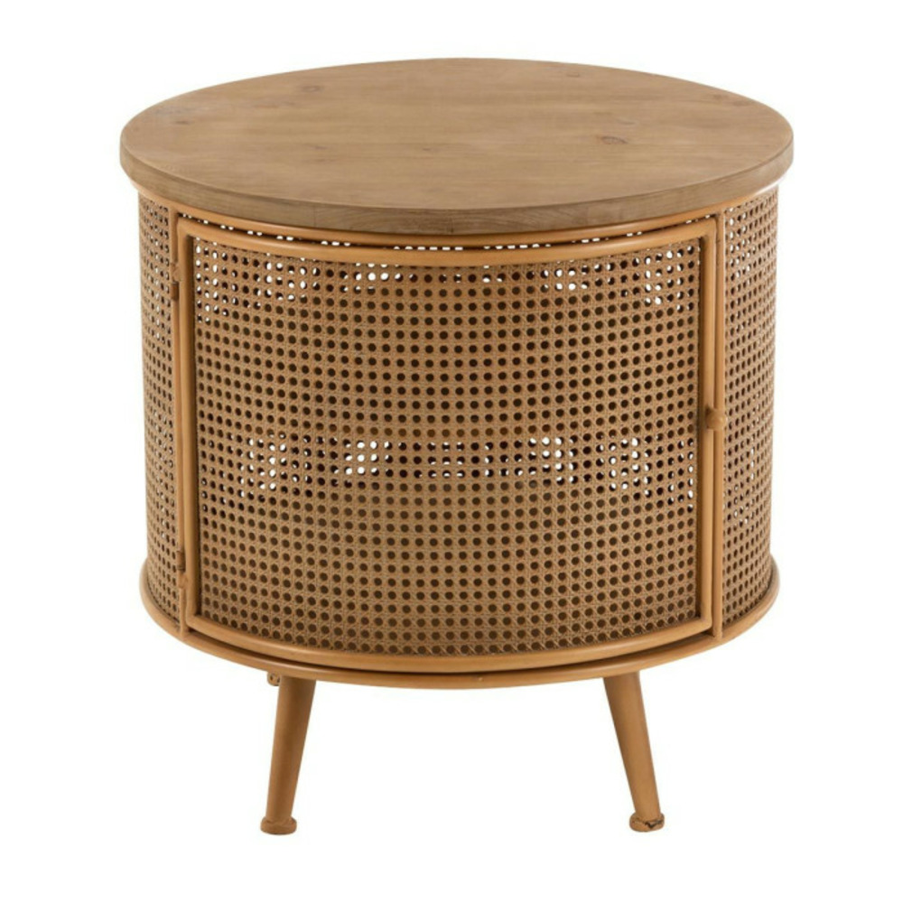 Table de chevet en bois lisea 60cm marron