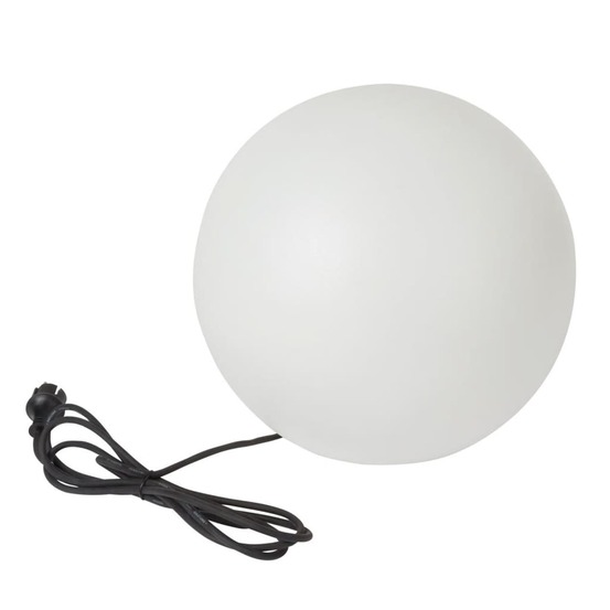 Lampe de terrasse globe d'extérieur 38 cm