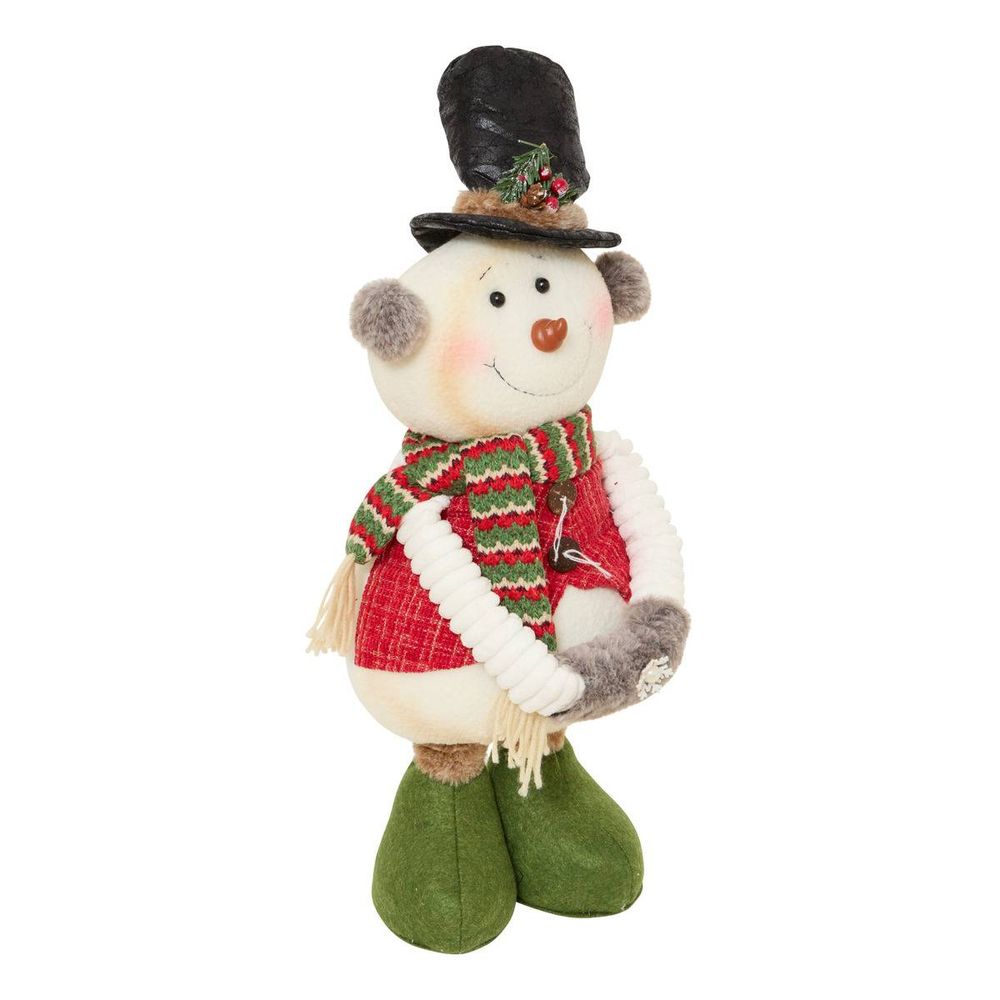 Bonhomme de neige de noël télescopique h. 57 à 85 cm