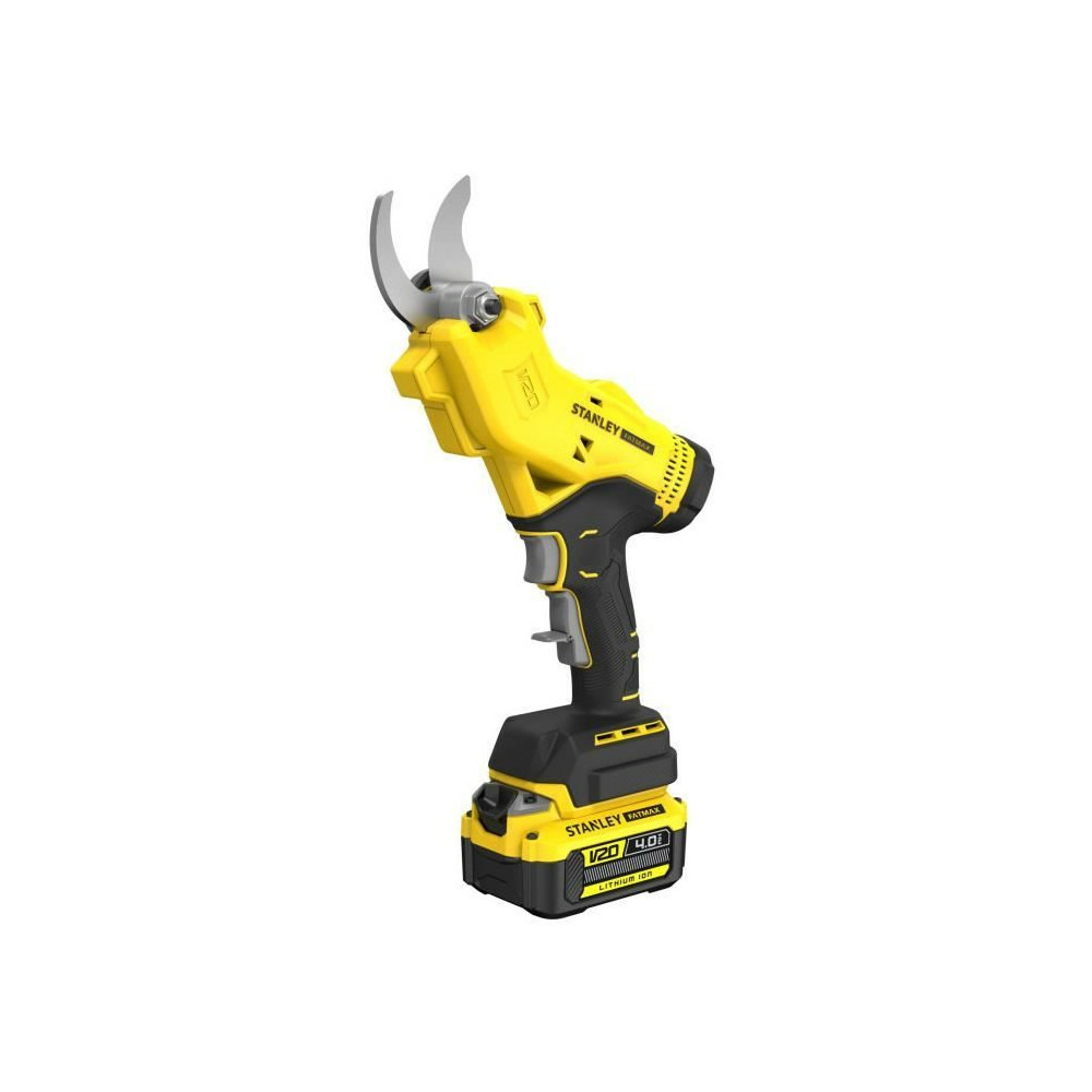 Stanley fatmax - secateur 18v - fourni avec un chargeur et une batterie 4ah