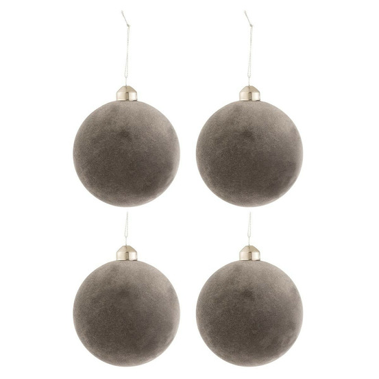 Lot de 4 boules de noël
