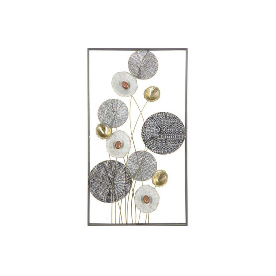 Décoration murale en métal grid 50 x 6 x 90.5 cm