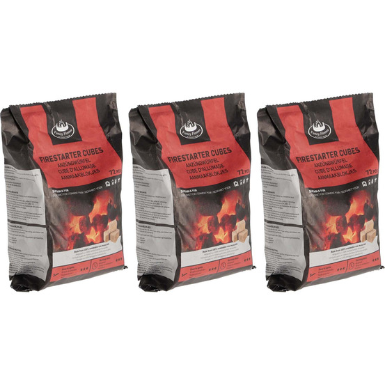 Cubes allume-feu 72 pièces (lot de 3)