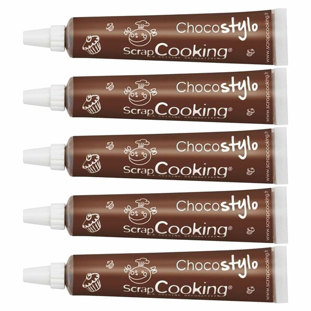 5 stylos chocolat