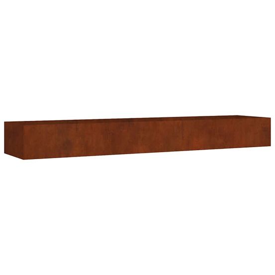 Lit surélevé de jardin 360x80x40 cm acier corten