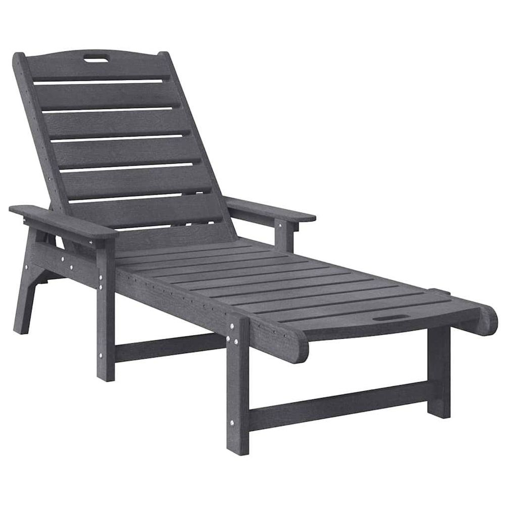 Transat gris clair hdpe