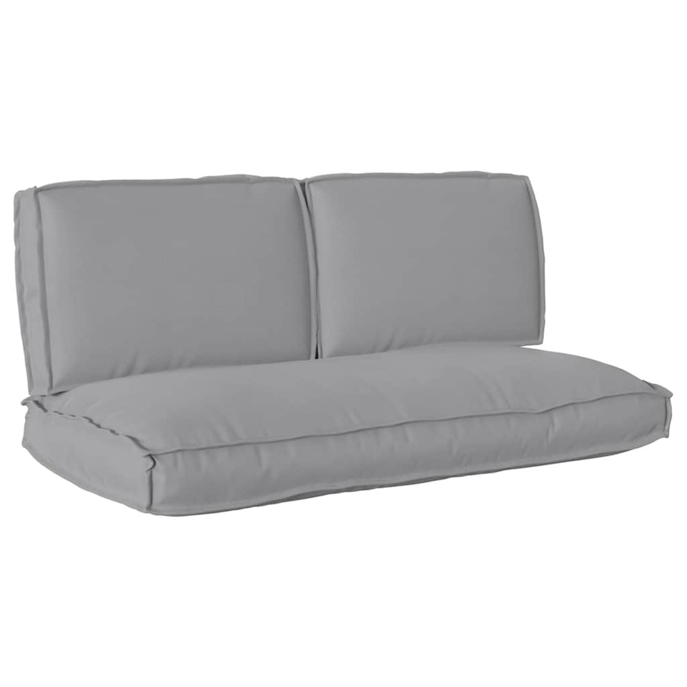 Ensemble de coussins 3 pcs gris tissu oxford