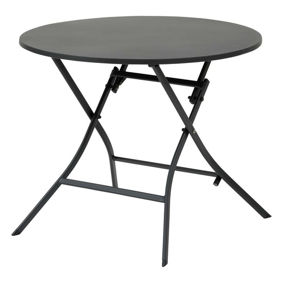 Table de jardin pliante ronde