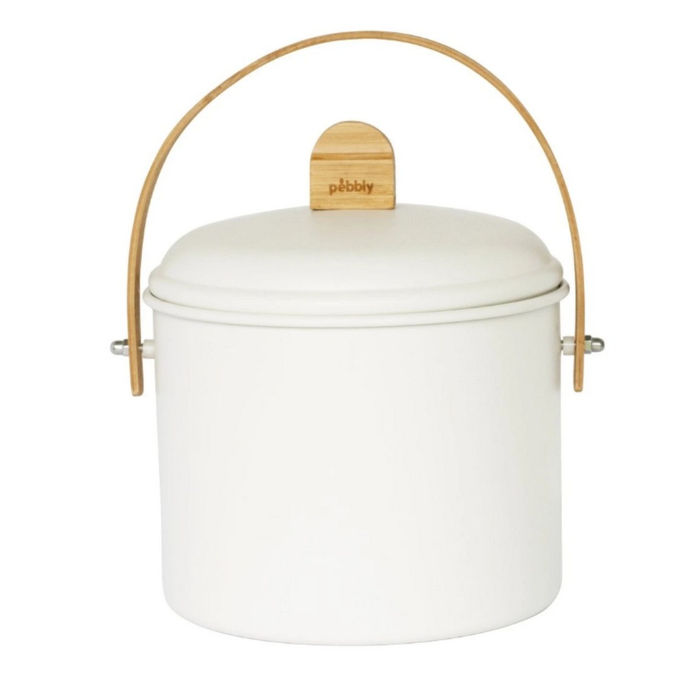 Seau à compost 3.5 l beige - nba202