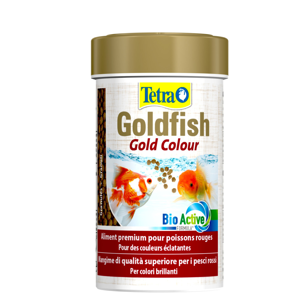 Goldfish gold couleur 30g - 100ml aliment complet pour les poissons rouge