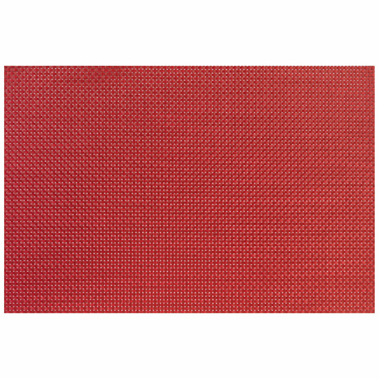 Set de table maille epaisse bordeaux 45 x 30 cm - pujadas