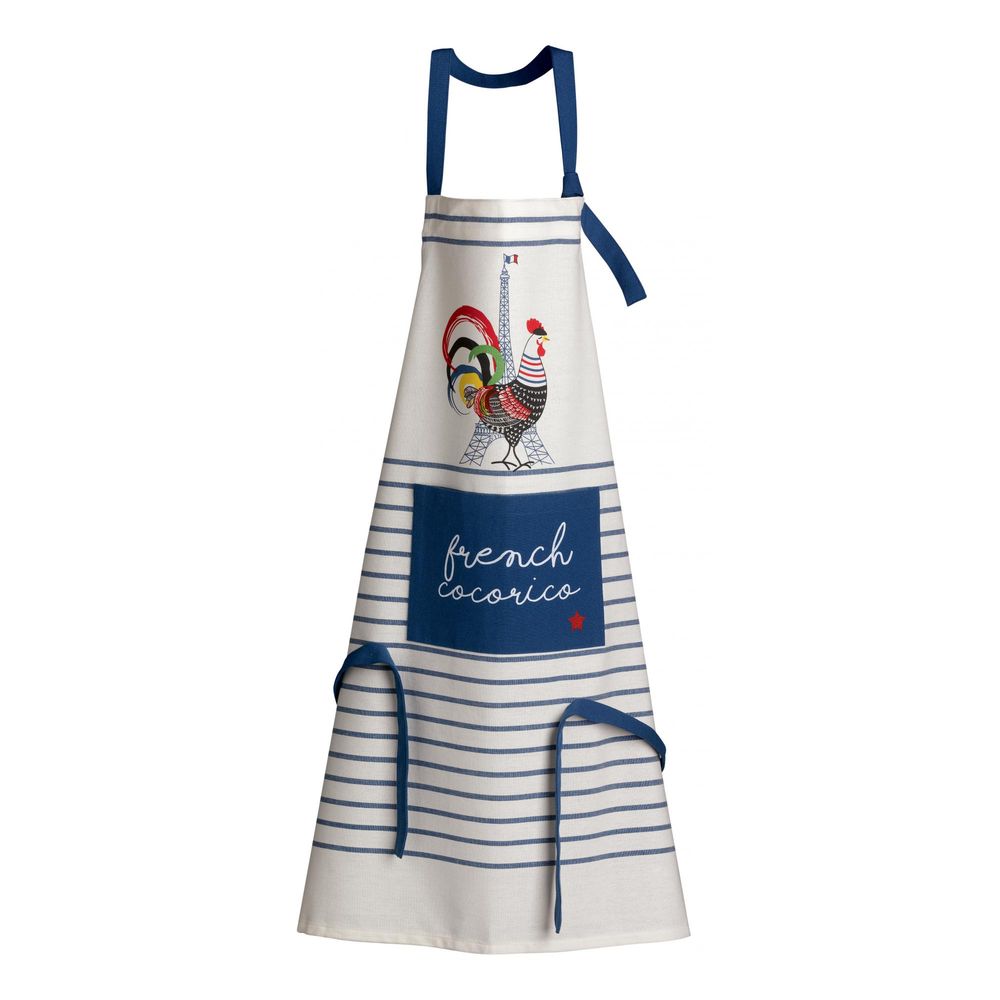 Tablier de cuisine recyclé french cocorico