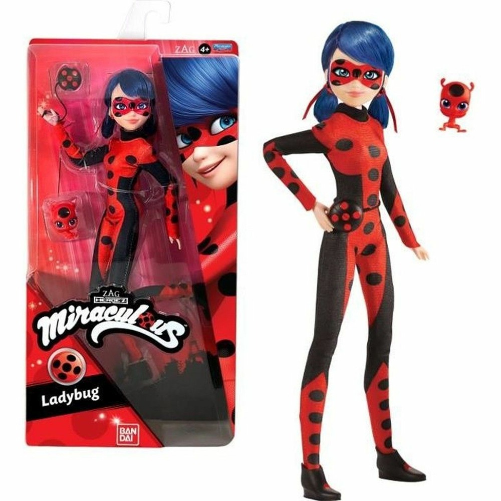 Poupée ladybug miraculous 26 cm - costume inédit