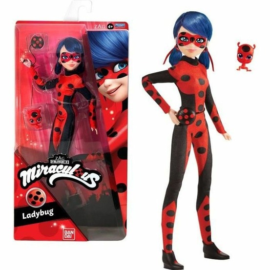 Poupée ladybug miraculous 26 cm - costume inédit