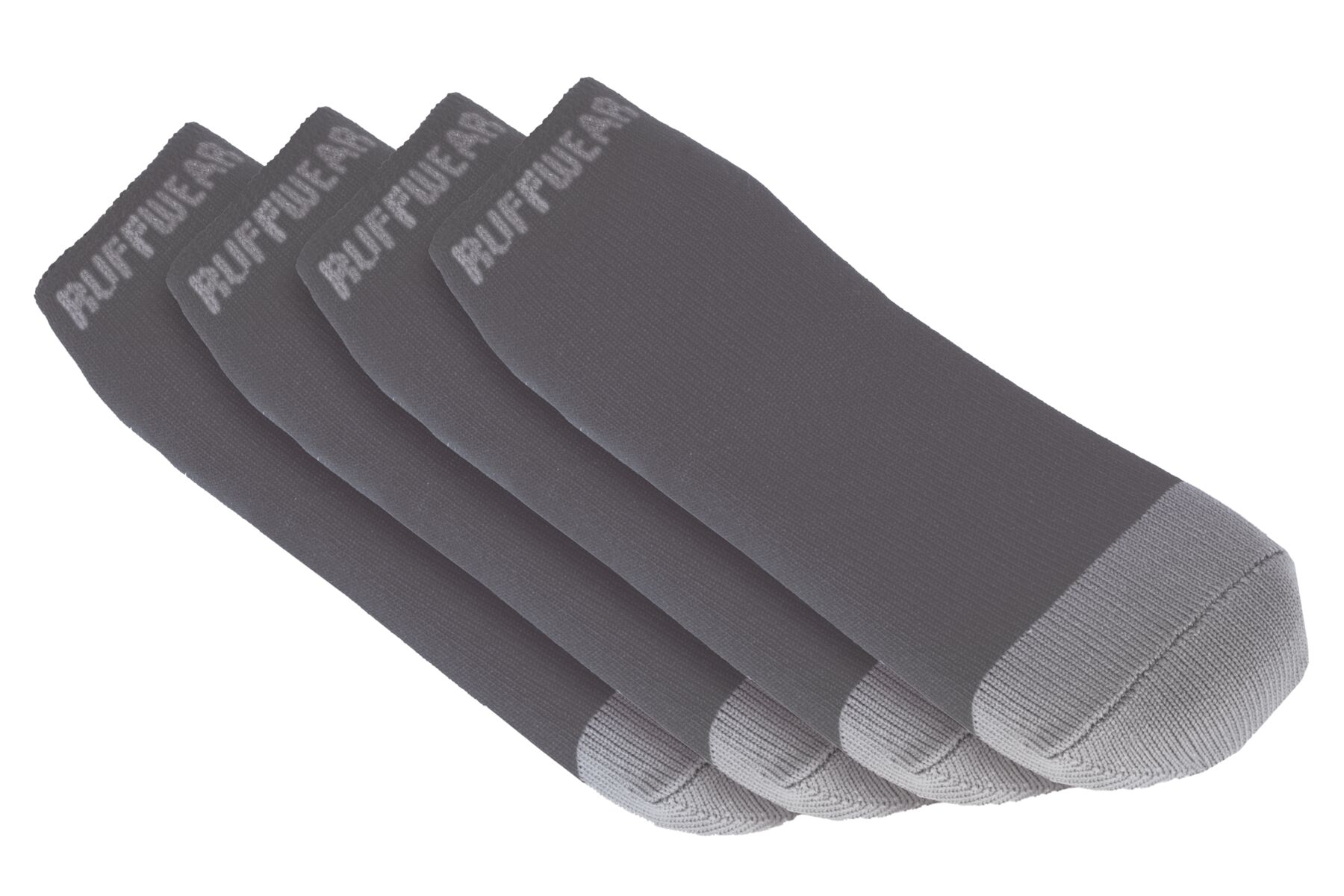 Chausettes pour chien bark'n boot™ comfortable et séchage rapide, lot de quatre. Couleur: twilight gray (gris), taille: s (51-57mm)