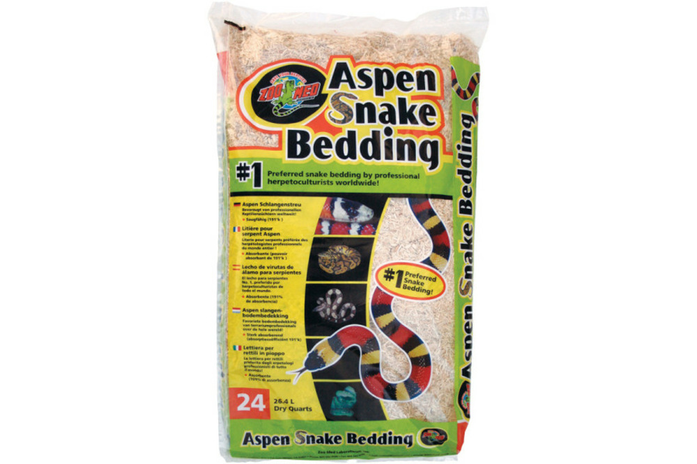 Substrat spécial serpent - aspen snake bedding 26.4 litres idéal pour terrarium ou boîte d'élevage