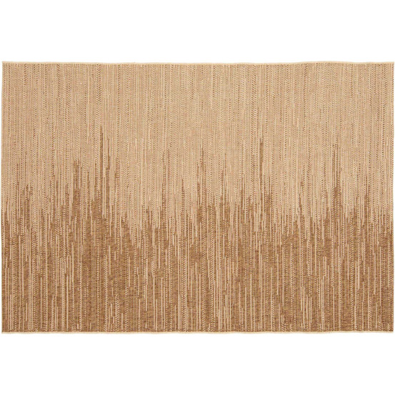 Tapis extérieur en polypropylène magda naturel 290 x 200 cm