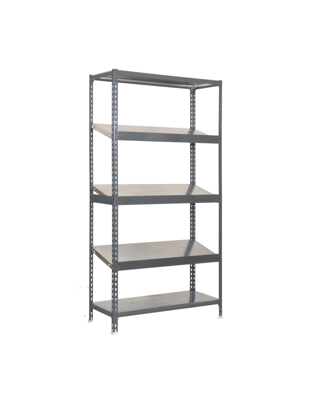 Etagère légère sans vis simonexpo plus 5/400-3 gris gris 2000x1000x400 - simonrack