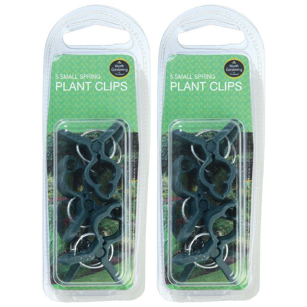 Pinces de fixation en plastique pour plantes (lot de 10)