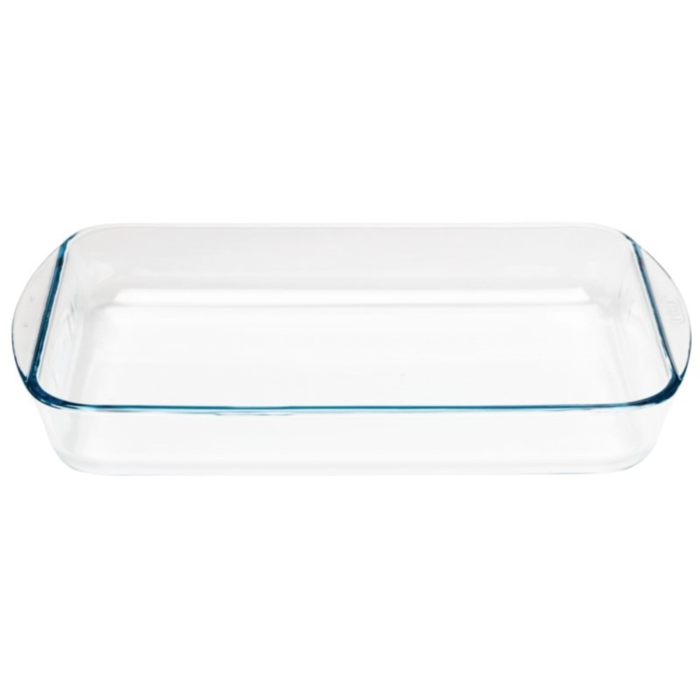 Plat rectangulaire en verre 350 mm - pyrex