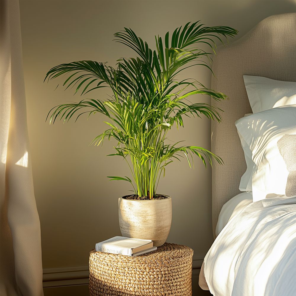 PLANT IN A BOX Palmier Areca - Set De 2 - Dypsis Lutescens - Hauteur 30 45cm 12cm