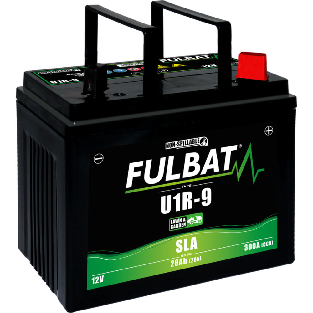 Batterie de démarrage u1r-9 sla 12v 28ah – fulbat – polarité inversée – 550902