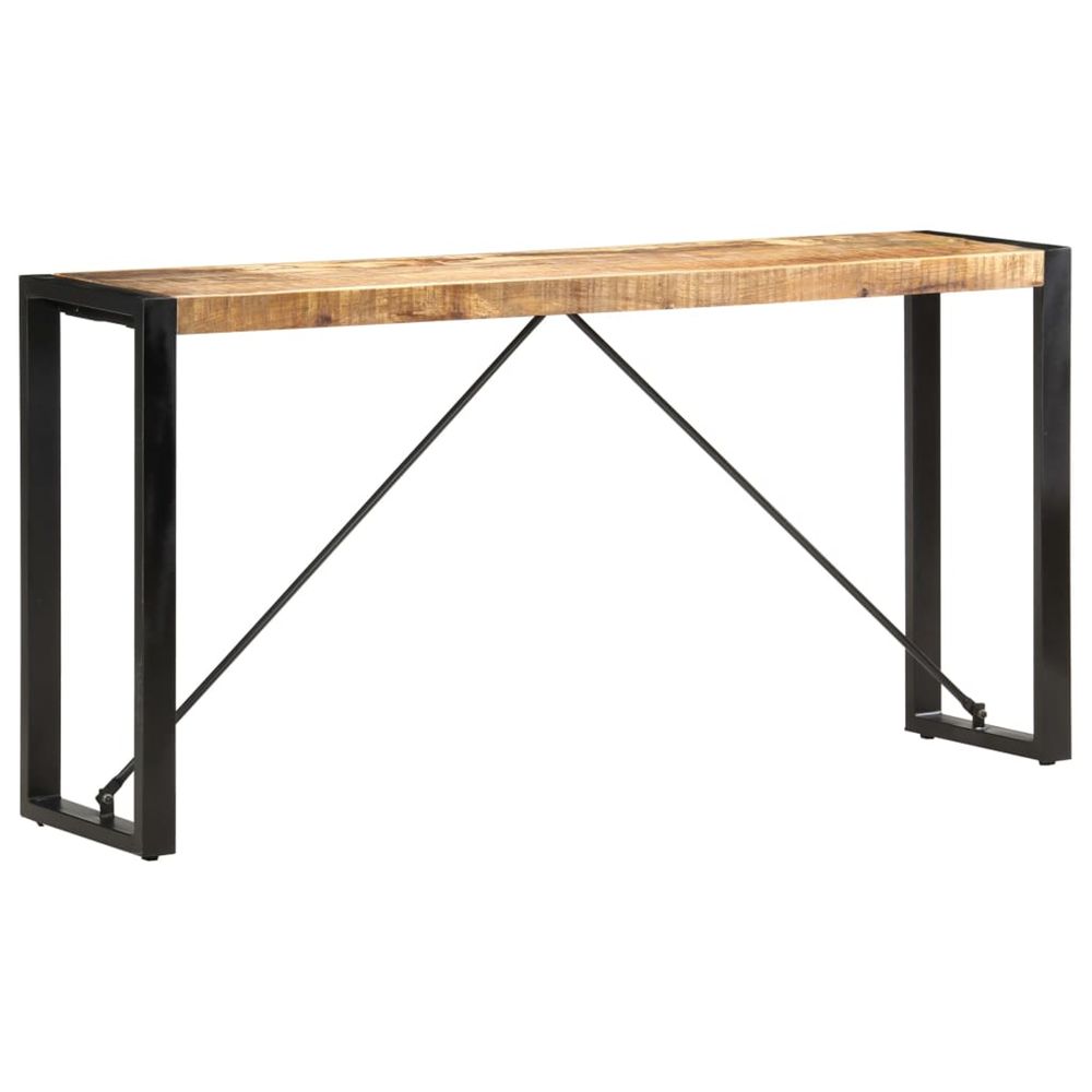 vidaXL Table console 150x35x76 cm Bois de