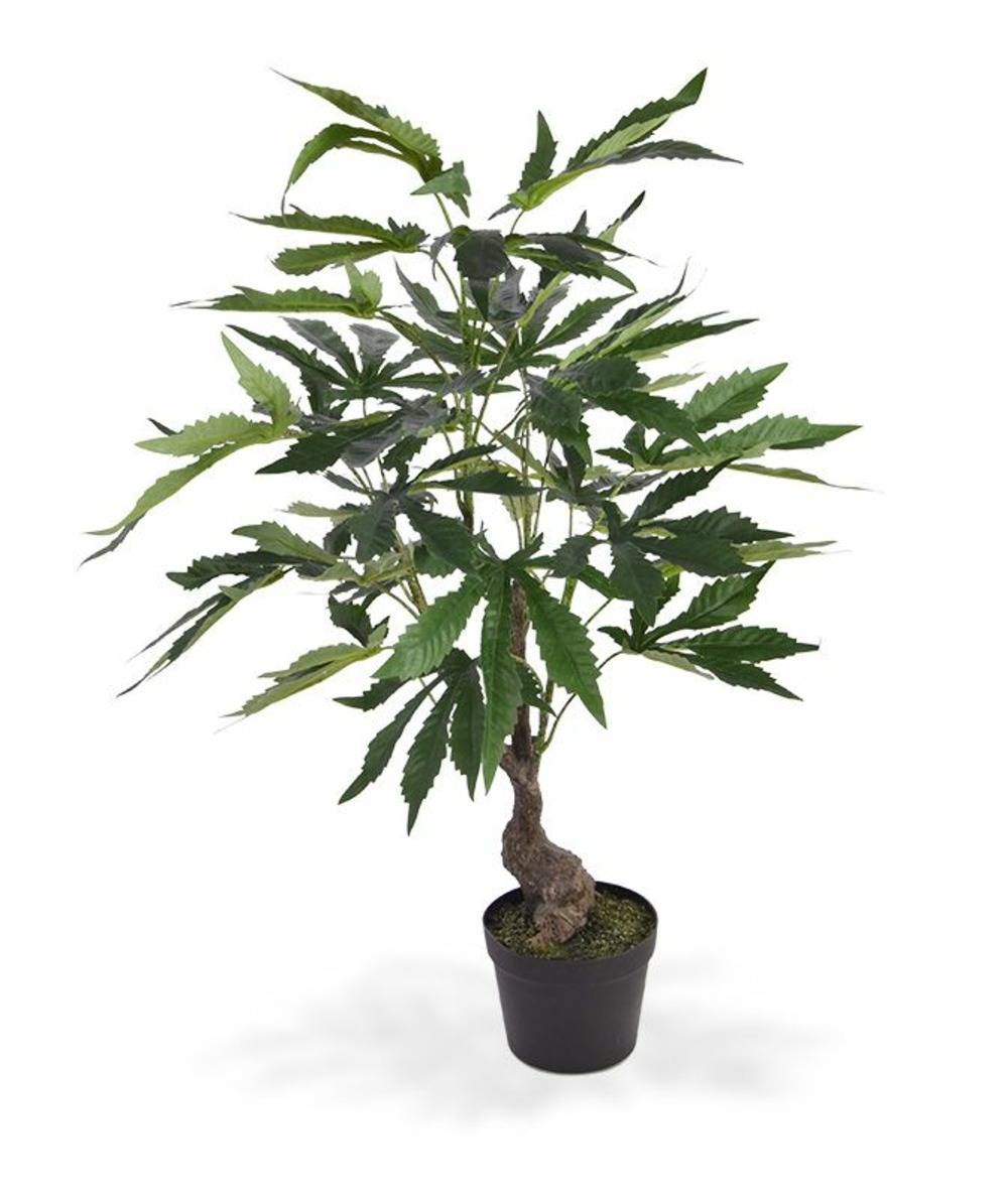 Cannabis plante artificielle de 60 cm