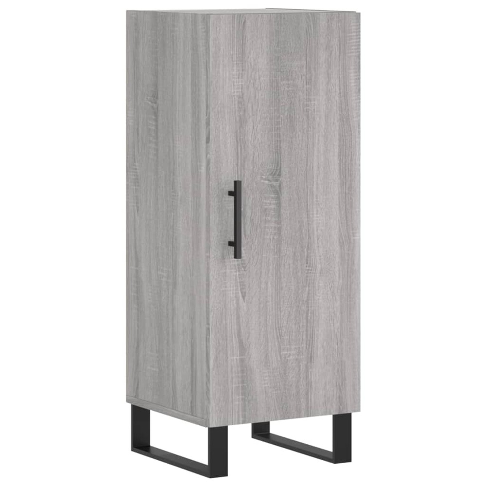 Buffet bahut commode armoire meuble de rangement organisateur cuisine salle de séjour salon sonoma 34,5 x 34 x 90 cm bois d'i