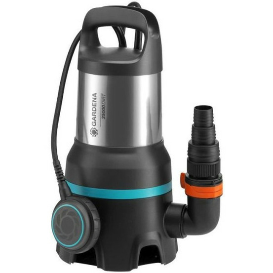 Pompe d'évacuation eau chargée 25000 1100w – débit max 25000l/h & pression max 1.1bar – extension garantie 5 ans