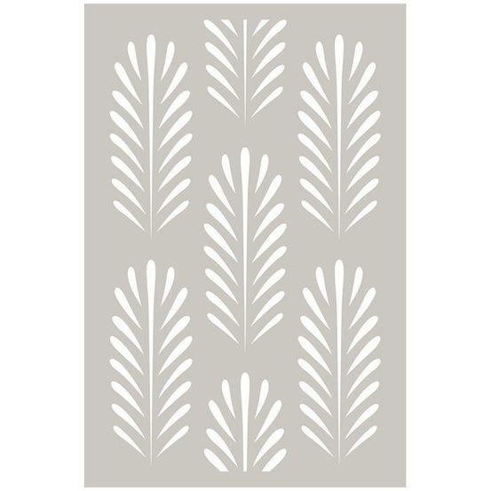 Pochoir deep green - 10 x 15 cm