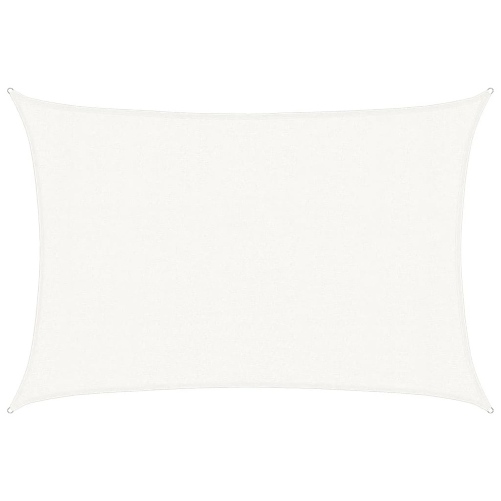 Voile d'ombrage 160 g/m² blanc 3x4 m pehd
