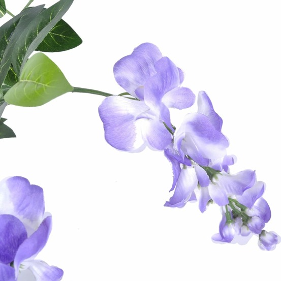 Wisteria artificiel avec pot 120 cm