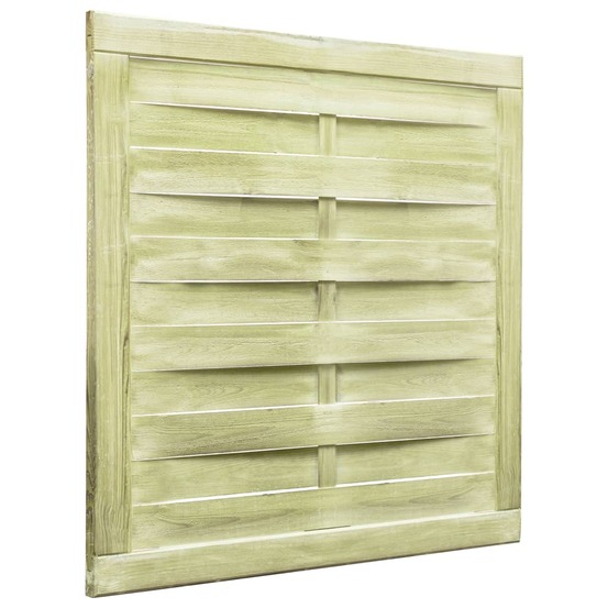 Portillon bois de pin imprégné 100x100 cm vert
