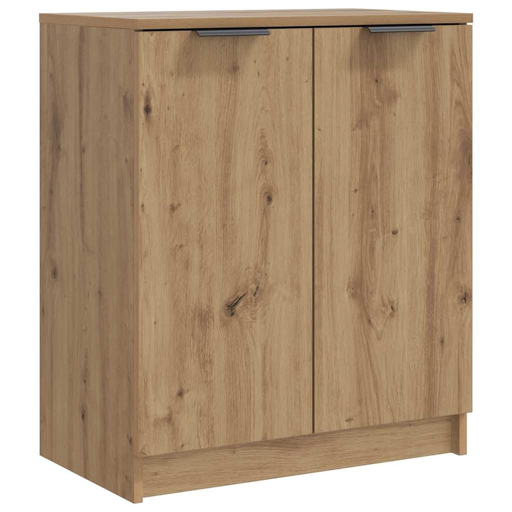 Armoire à chaussures chêne artisanal bois d'ingénierie