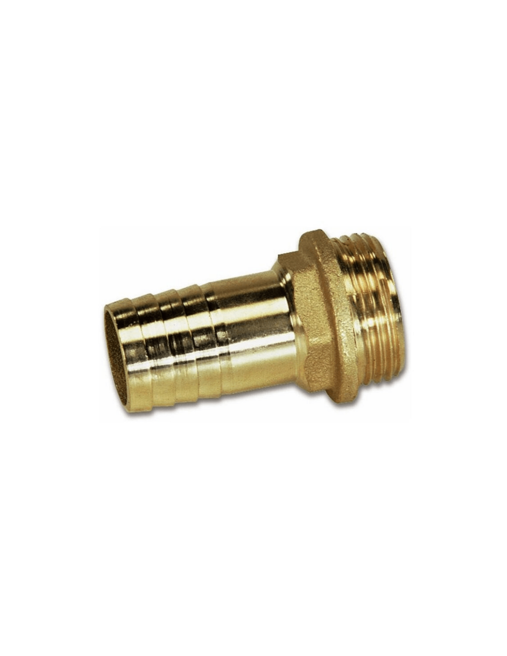 Raccord cannelé laiton pour arrosage mâle 30 - 1''1/4