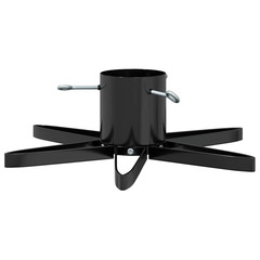 Pied de sapin de noël 1.73 noir 50 x 50 x 15,5 cm acier